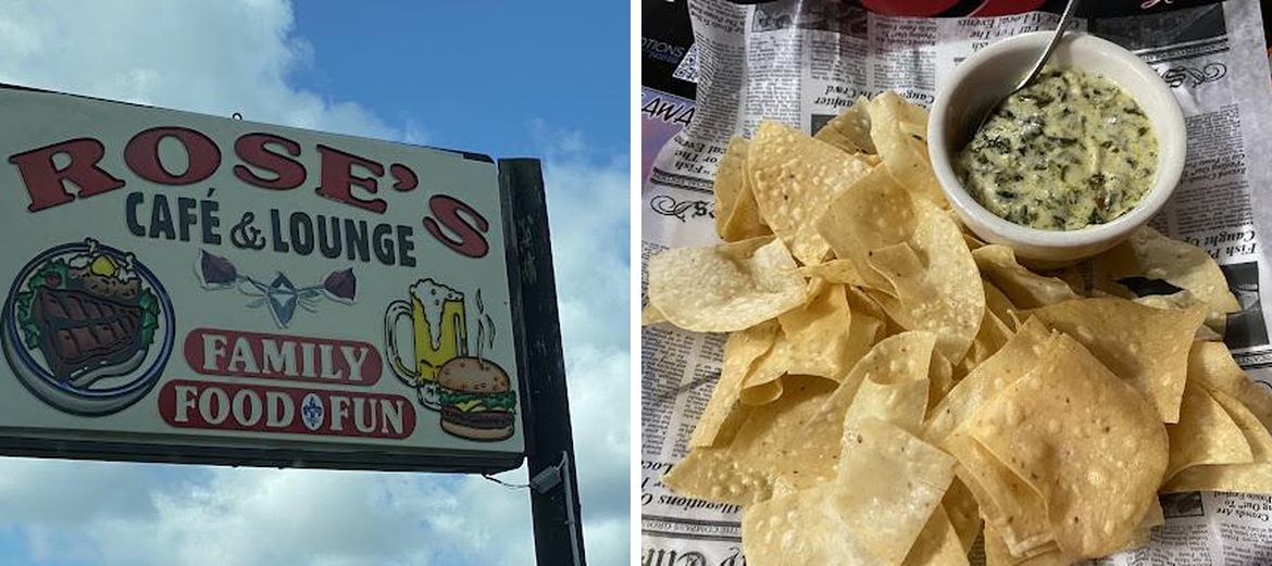 Rose's Cafe' is now Griffin's Restaurant