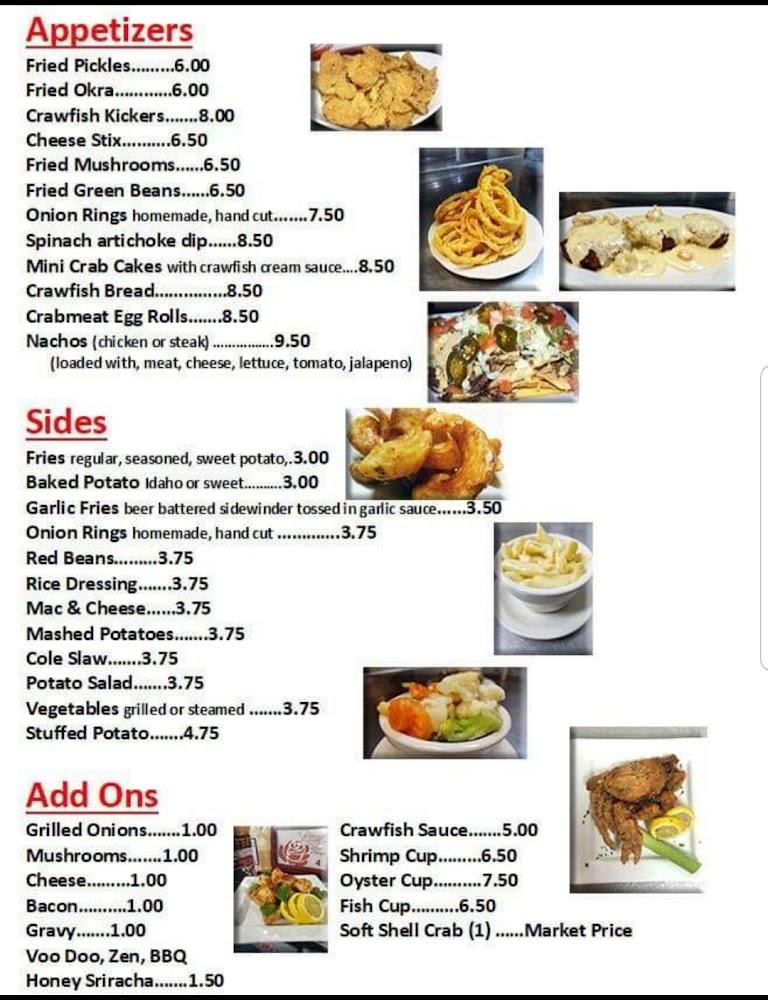 Rose's Cafe' is now Griffin's Restaurant Fried Okra