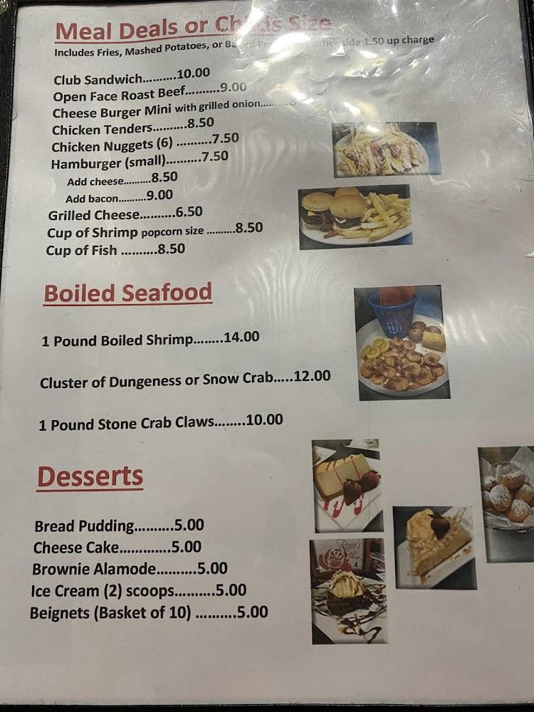 Rose's Cafe' is now Griffin's Restaurant Menu image 4